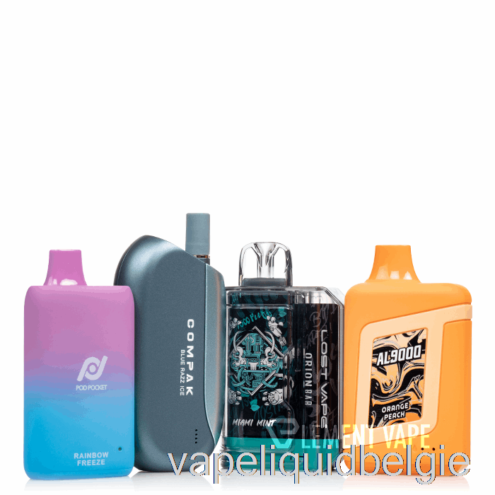 Vape België Mystery Wegwerp Vape Pack 4-pack Editie